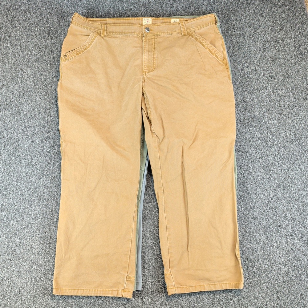 RedHead Pants Lot 3 Size 46x30 Mens Carpenter Utility Tan Green Blue Workwear - Picture 3 of 9